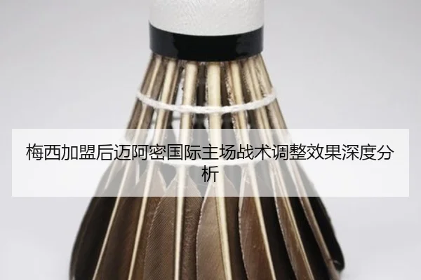 梅西加盟后迈阿密国际主场战术调整效果深度分析